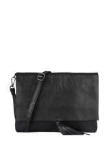 Cross Body Tas Caviar Leder Milano Zwart caviar CA21062